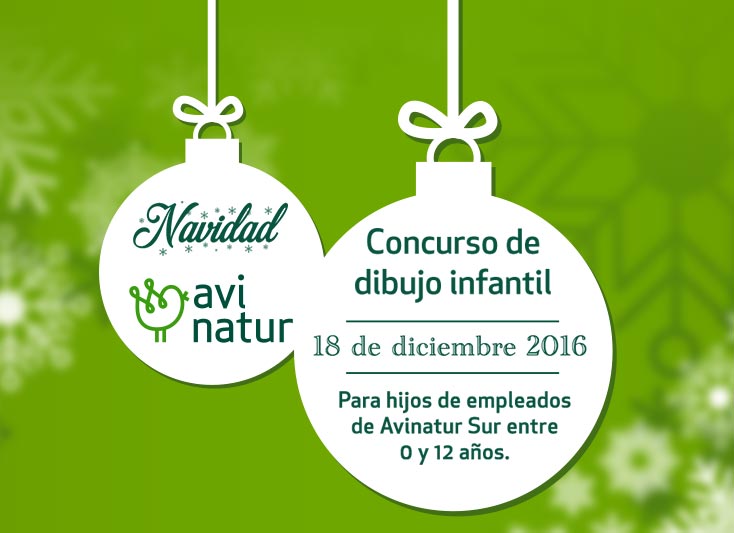 Concurso de dibujo infantil. Navidad Avinatur 2016