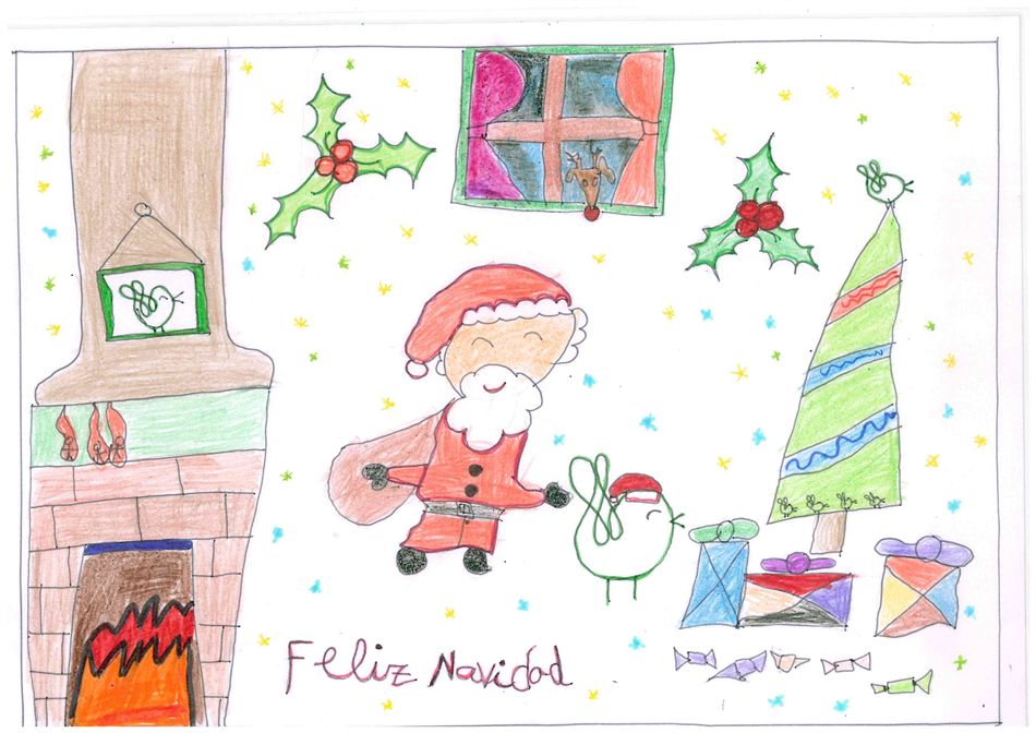 Lamer científico Inútil Concurso navideño de dibujo infantil 2016. 6 - 9 años - Avinatur