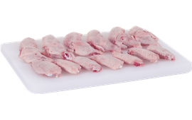 Alas de pollo frescas